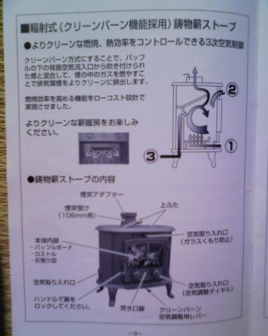 我が家の薪ストーブ
