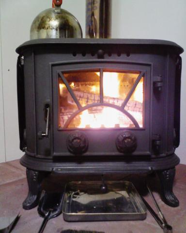 薪ストーブ絶好調