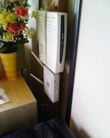 ルーターが壊れた